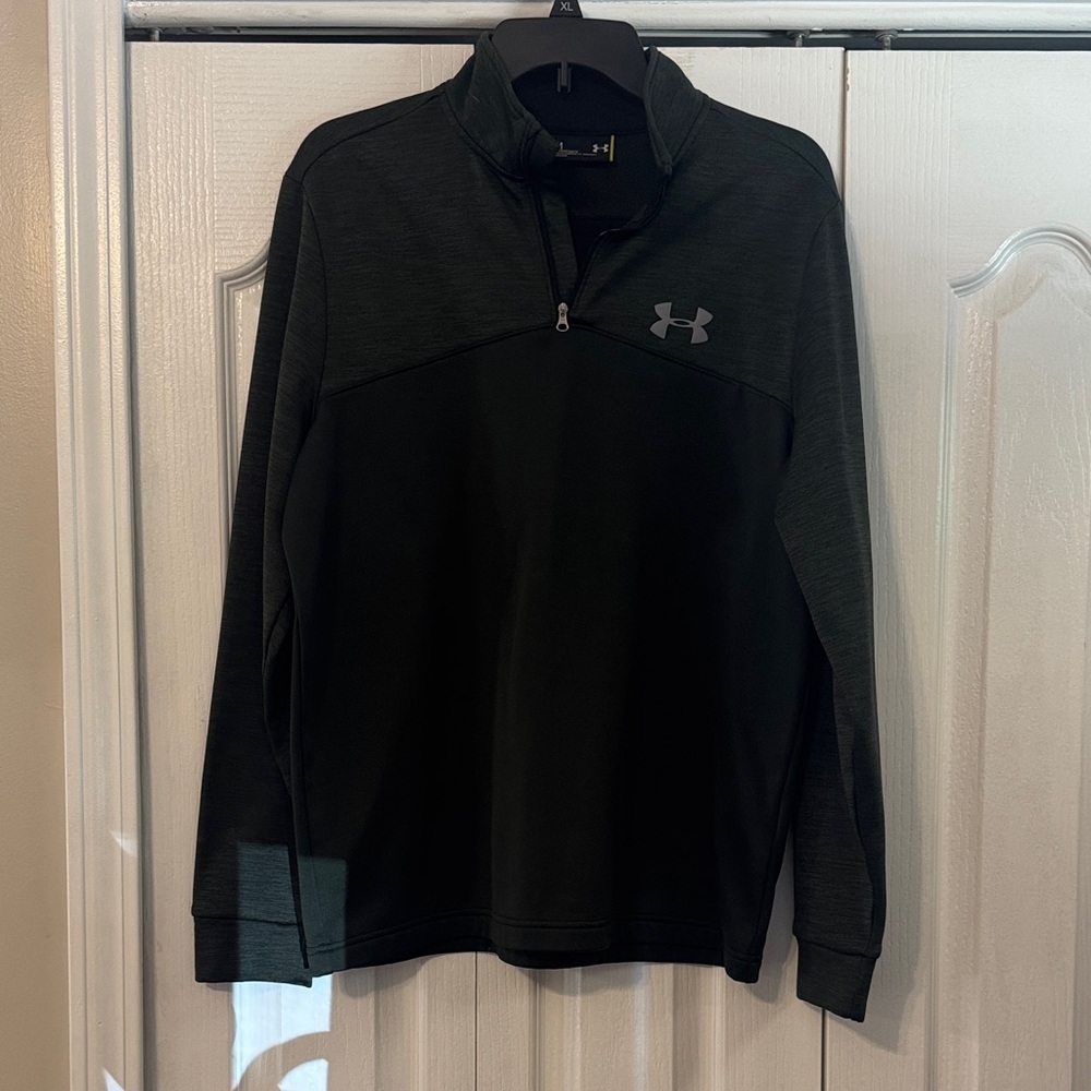 Under Armour Dark Green Quarter-Zip Pullover